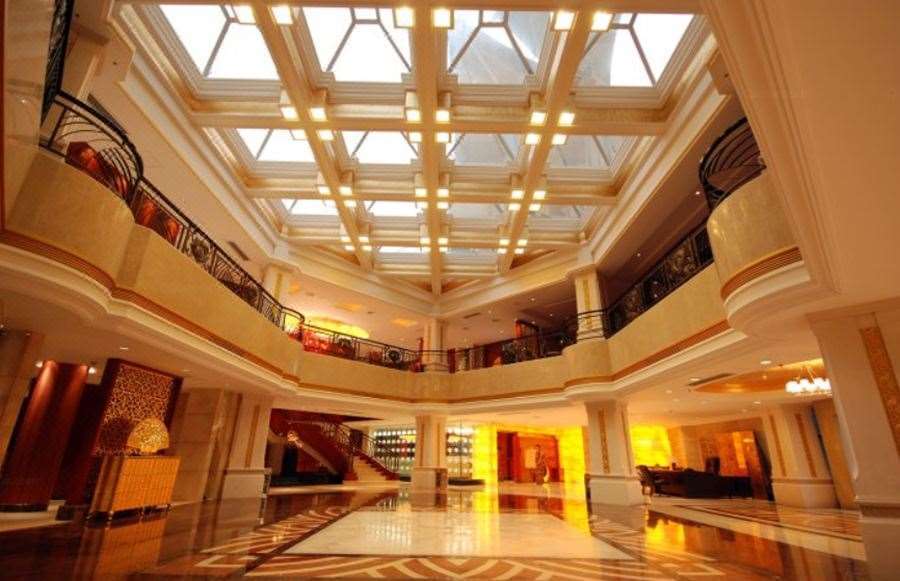 Dongguan Goodview Hotel Sangem Qiaotou Beltér fotó